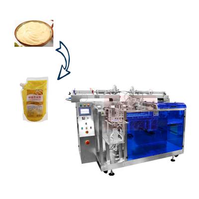 China Food Sauce Packaging Machine Pre-made Bag Mustard Packaging Machine Durian Sauce Packaging Machine for sale