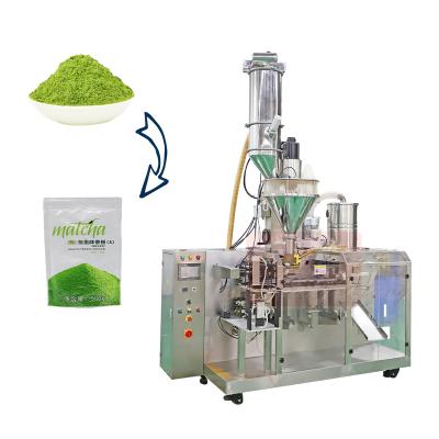 China Food Bag Powder Feeding Packaging Machine Pre-made Bag Automatic Matcha Packaging Machine Powder Packaging Machine for sale