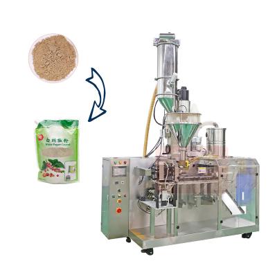 China Food Doypack Packaging Machine Pepper Powder Packing Machine Powder Packing Machine for sale