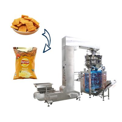 China Automatic Food Pellet Packaging Machine Potpourri Weighing Packaging Machine Ten Main Scale All-in-one Packaging Machine for sale