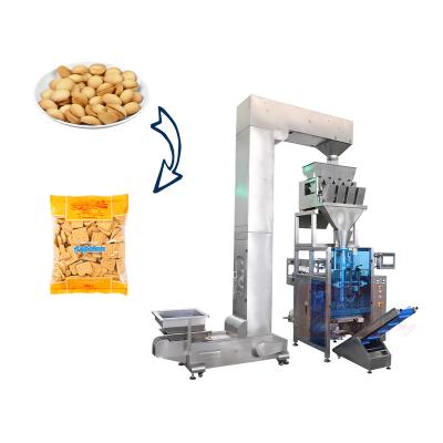 China Food Biscuit Packaging Machine Automatic Granule Weighing Packaging Machine Packaging Machine For Snacks for sale