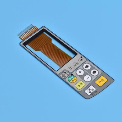 China 30V Flexible Membrane Switch For Membrane Control Panel With LCD Display for sale