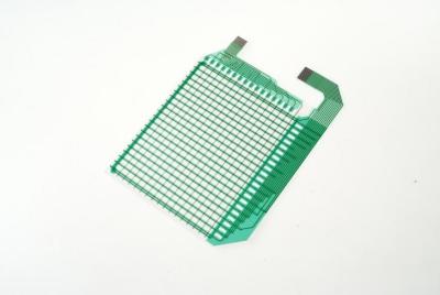 China Electric Flexible Printing Panel Control Metal Dome Membrane Switch Circuit In Green for sale