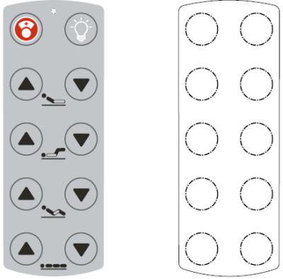 China Waterproof Gloss Membrane Control Panel for sale