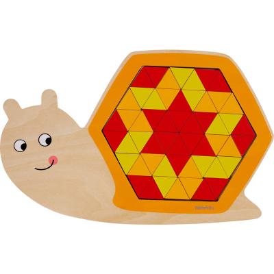 China Animal Puzzle Toys Wholesales Good Quality Wooden Puzzle Trio 3 Puzzles Puzzle Toys for sale