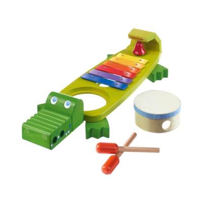 China Sound and Music Toys Amazon Hot Selling Wooden Toys for Children Symphony Croc Sound and Music Toys for sale