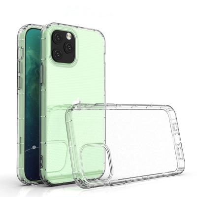 China Shockproof Clear Shockproof TPU Cover Phone Case For iPhone 12 for sale