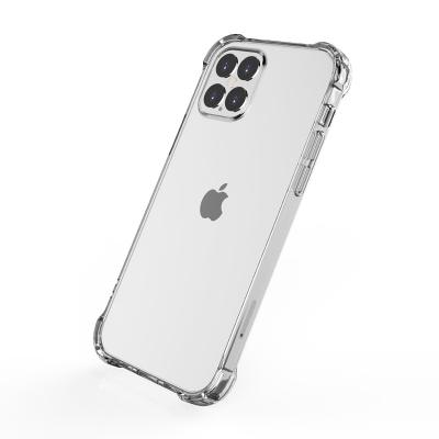 China Shockproof Shockproof Acrylic Hard Transparent TPU Phone Case For iPhone 12 Pro Max for sale