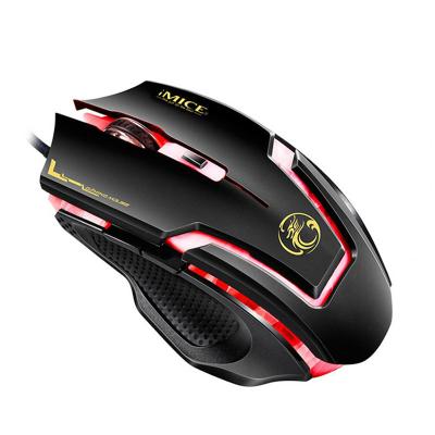 China High DPI IMICE A9 Optical Gaming Mice 3200DPI Electroplating For PC Laptop Wired Gaming Mouse for sale