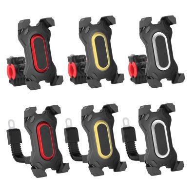 China Plug Cell Phone Motorcycle Phone Holder 360 Rotate Handlebar Holder Mount Bracket For Bicycle for sale