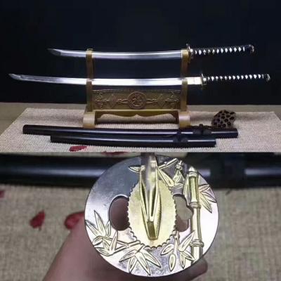 China handmade golden bamboo swords SS117 for sale