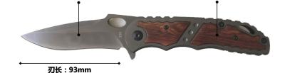 China wholesale folding knife with wood handle X36 for sale