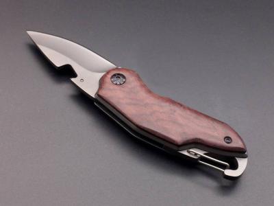 China wholesale folding knife with wood handle X48 for sale