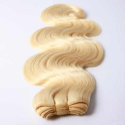 China GS Factory Price 40Inches Silky Straight Honey Blonde Wave Hair, Double Drawn Blonde Hair Bundle With Headband, 613 Hair Extension Bundles for sale