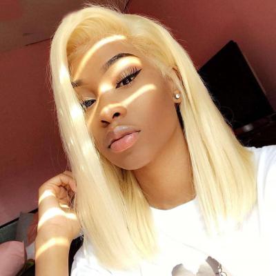 China Human Bob Wig, 30 Inches Honey Blonde Wig, Closure Human Hair Bob Wig Top Quality 613 Virgin Hair for sale