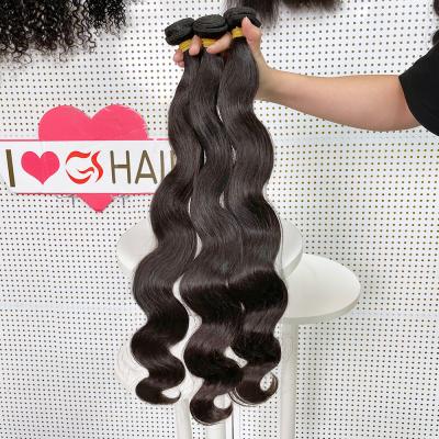 China BW Body Wave Hair Bundle , Wholesale 10a Virgin Brazilian Cuticle Aligned Natural Hair Wave for sale