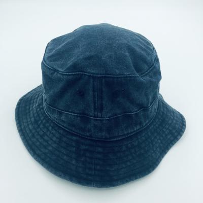 China COMMON Wholesale Dye Dyed Cotton Twill High Quality Custom Bucket Hats Fashion Style Embroidery Fishing Hat for sale