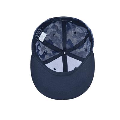 China COMMON Blue Fast Delivery Adjustable Camouflage Custom 6 Panel Hats China Factory Hats Military Baseball for sale