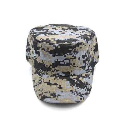 China Customized fashion JOINT hot sale best quality men's embroidery hat army quality flat top military hats pattern hats for sale