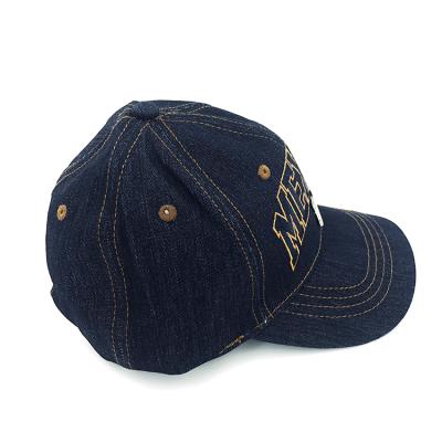 China Fashion JOINT Denim CapsWholesale High Quality Custom Multiple Styles Trucker Hat Sports Baseball Cap for sale