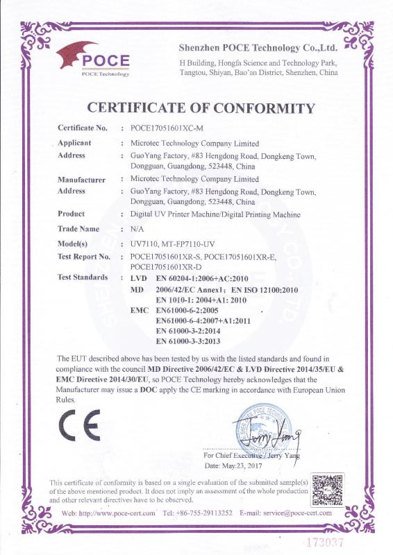 CE - Microtec Technology Co., Ltd