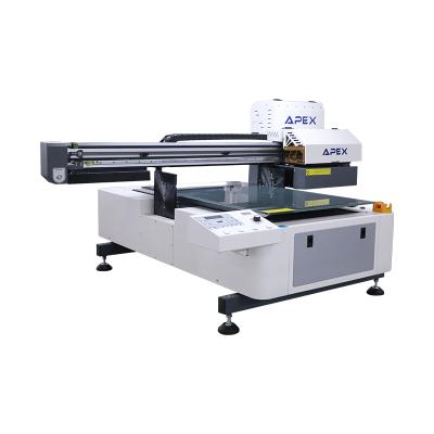 China Building Material Stores Phone Case Printer Glass Pen Printer Digital Flat Bed Led UV Printer for sale