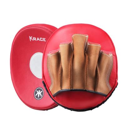 China High Quality Gym Or Home Factory Hot Sales Leather Training Boxing Hearth Gloves Target Pads for sale