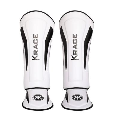 China Custom Wholesale Muay Thai Gym Krace Kick Boxing Shin Guard Leg Protective Guard for sale