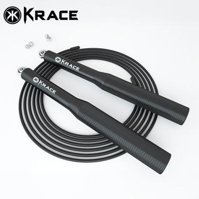 China Customize Logo Fitness Rope Length Krace Manufacturer Customize Logo Fitness Adjustable Weighed Weighted Heavy Weighted Steel Wire Buy Jump Rope for sale