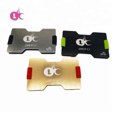 China Eco-friendly factory new arrival cheap wholesale bank rfid blocking card holder for sale