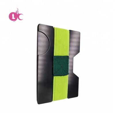 China Custom Promotion Eco - Friendly Aluminum Rfid Blocking Credit Card Holder for sale