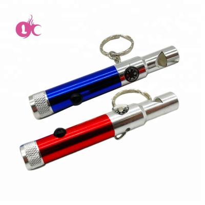 China Promotion Manufacturer Promotion Aluminum Metal Rising Camping Compass Led Key Chain Rifleman for sale