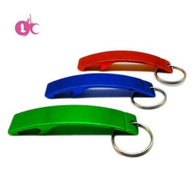 China Viable Hot Sale Customized Colorful Logo Metal Foil Metal Beer Souvenir Bottle Opener Bottle Opener Keychains for sale