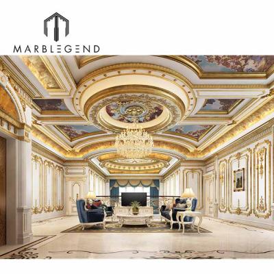 China Loyal Classic Luxury Lobby Interior Large Luxury Design Lobby Room and Wall Design for sale