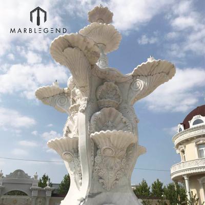 China Beautiful and luxury luxury construction outdoor water fountain facade design for sale