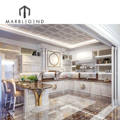 China Classic PFM luxury brand interior design service and luxury home furniture including retro wood modular table and marble sideboard tile for sale