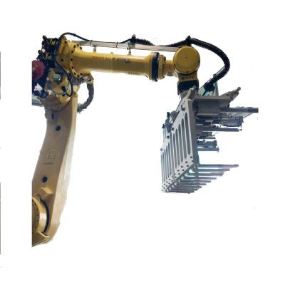 China Building Material Shops Customized Bag Box Robot Palletizer Stack Arm Handling Bag Box Robot Lifting Palletizing Hand for sale