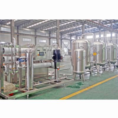 China Hotels Mineral Water Plant Reverse Osmosis RO Beverage Water Filtration Filter Pure Water Purification Treatment System for sale