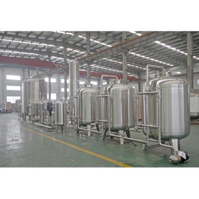 China Hotels Drink Water Quartz Sand Activated Carbon Reverse Osmosis Water Filtration Filter Purify RO System for sale