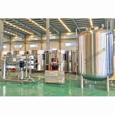 China Hotels Drinking Water Production Line Reverse Osmosis Water Filtration Filter RO System Water Treatment for sale