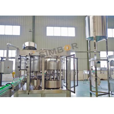 China Hot 3in1 Food Juice Glass Bottle Rinsing Juice Injection Injector Sealing Filling Bottling Capping Machine for sale