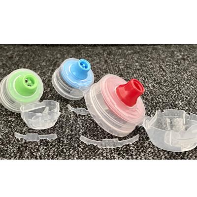 China Non Spill Plastic Sports Top Cap Flip Cap Bottle Sports Energy Drink Juice Milk Juice Water Water Top Cap for sale