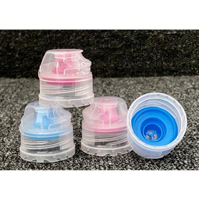 China Non Spill Plastic Water Bottle Flip Juice Drink Cap Sport Top Cap for sale