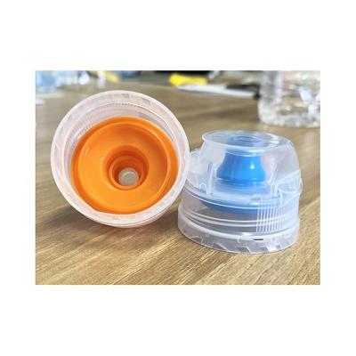 China Non Spill Plastic PET Drink Beverage Bottle Flip Top Cap Sport Cap for sale