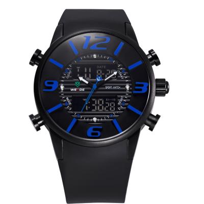 China Reloj de la prenda impermeable WH-3402, reloj del cuarzo, reloj plástico de la banda en venta