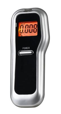 China Light Yellow Background Digital Breath Alcohol Tester , 4 Digital LCD Display for sale