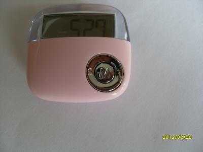 China Large digit single line display and Silent 3D pedometer sensor Calorie Counter Pedometer for sale