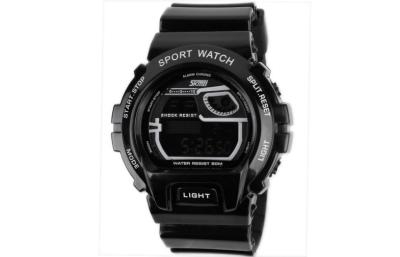 China Children Gift Multifunction Digital Watch LCD Display Sports Stop Watch for sale