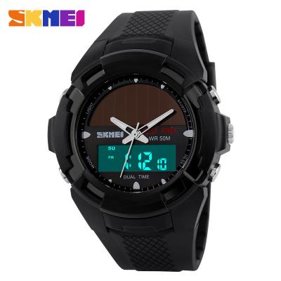 China Dual Time Multifunction Digital Watch Vogue EL Analog Digital Watch for sale