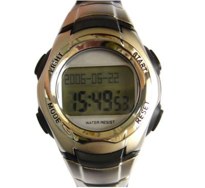 China Men Multifunctional Digital Watch Countdown Timer Muslim Prayer Watch for sale